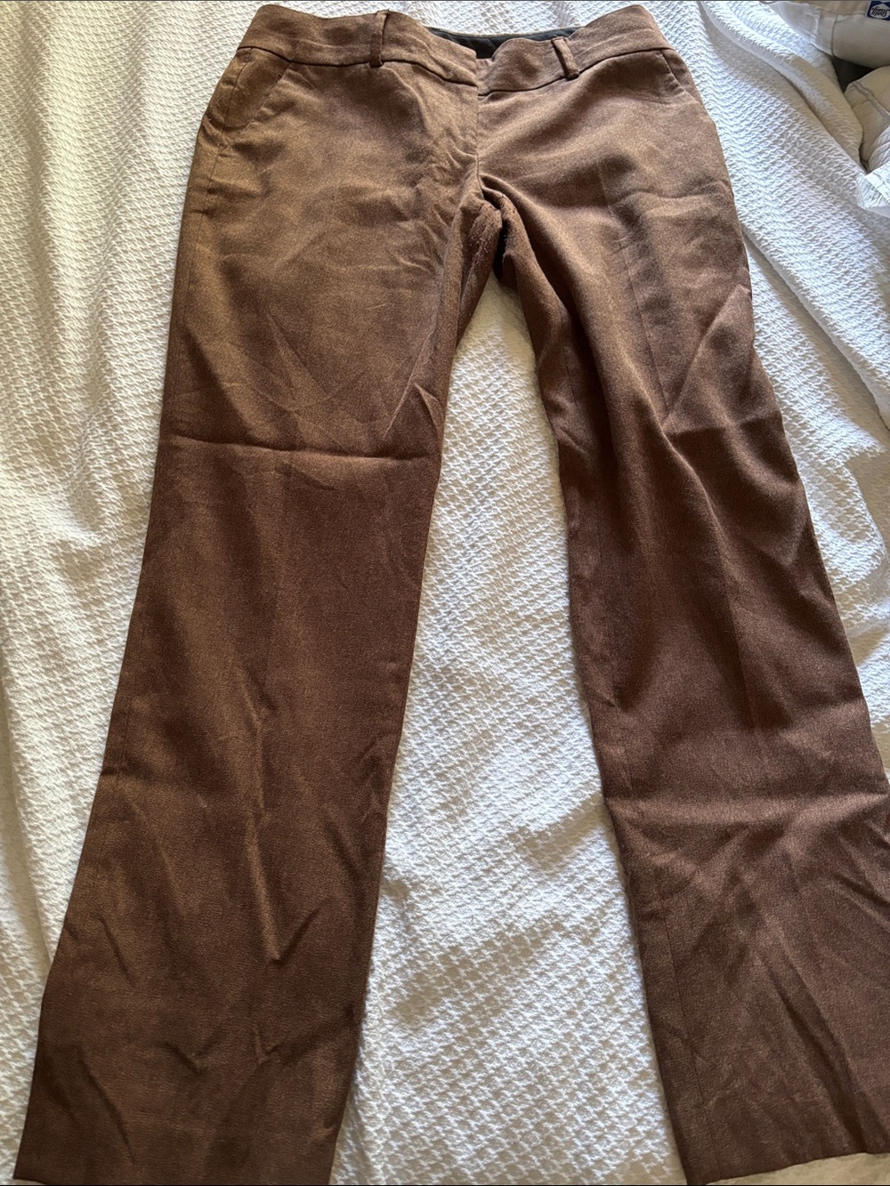 Women’s LOFT brown dress pants